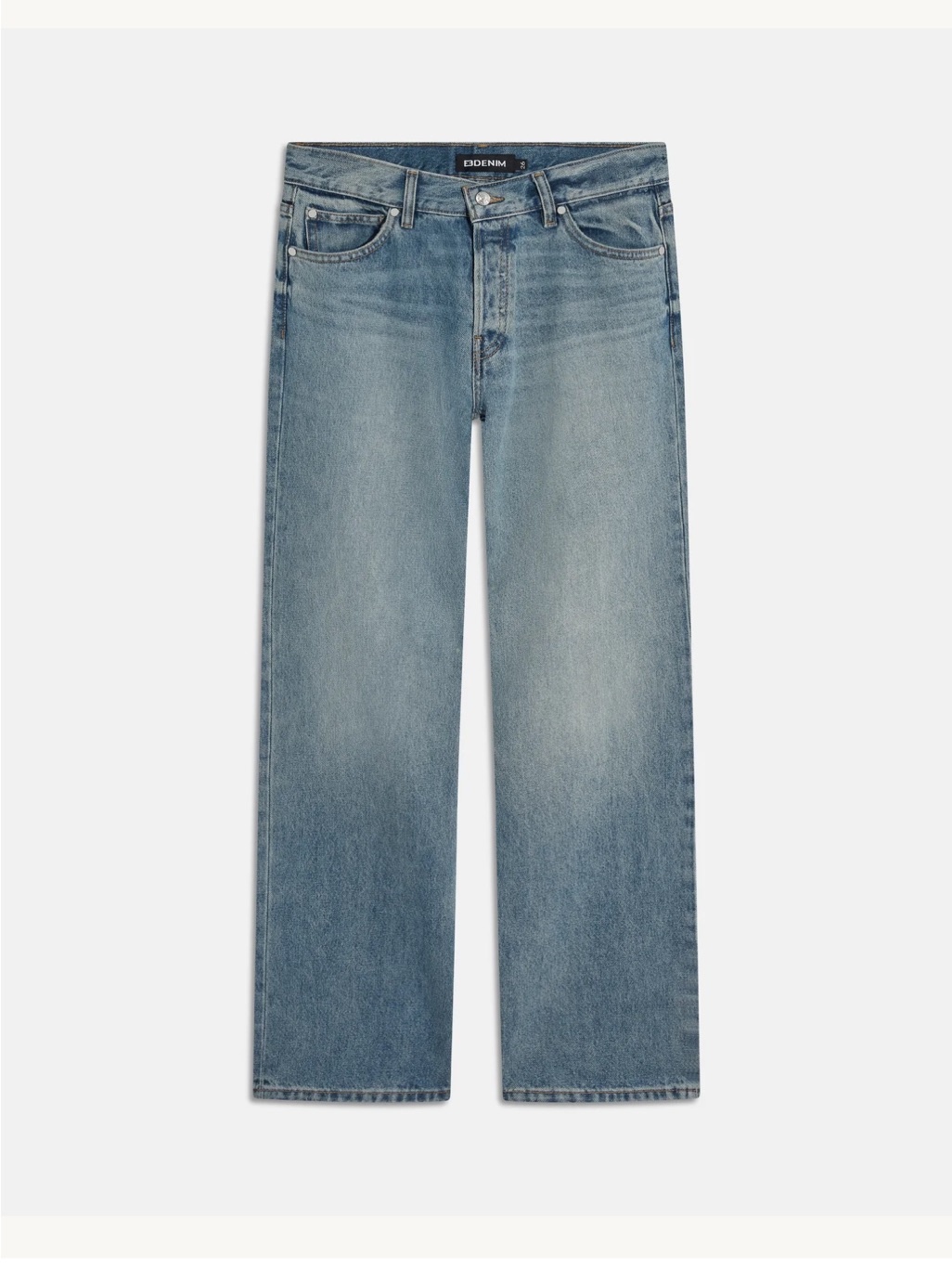 Eb Denim Low Rise Baggy In Color Lucca
